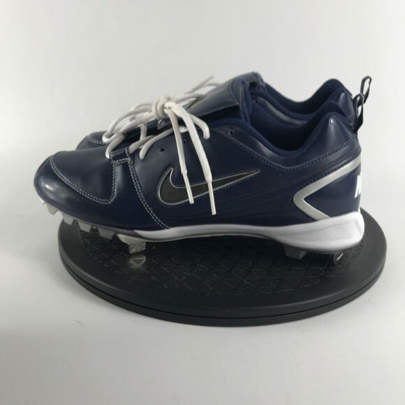 Nike Unify Metal Baseball Cleats Blue/White 415179-411 Women’s Size 10.5 - Picture 8 of 11